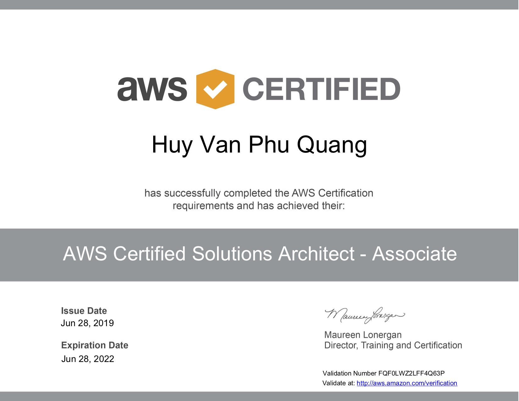 image from Kinh nghiệm thi chứng chỉ AWS Certified Solutions Architect – Associate